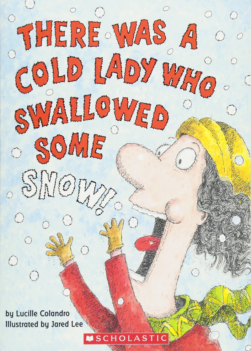 There Was a Cold Lady Who Swallowed Some Snow! (There Was an Old Lady) Home & Garden > Decor > Seasonal & Holiday Decorations& Garden > Decor > Seasonal & Holiday Decorations KOL DEALS Paperback, Picture Book  