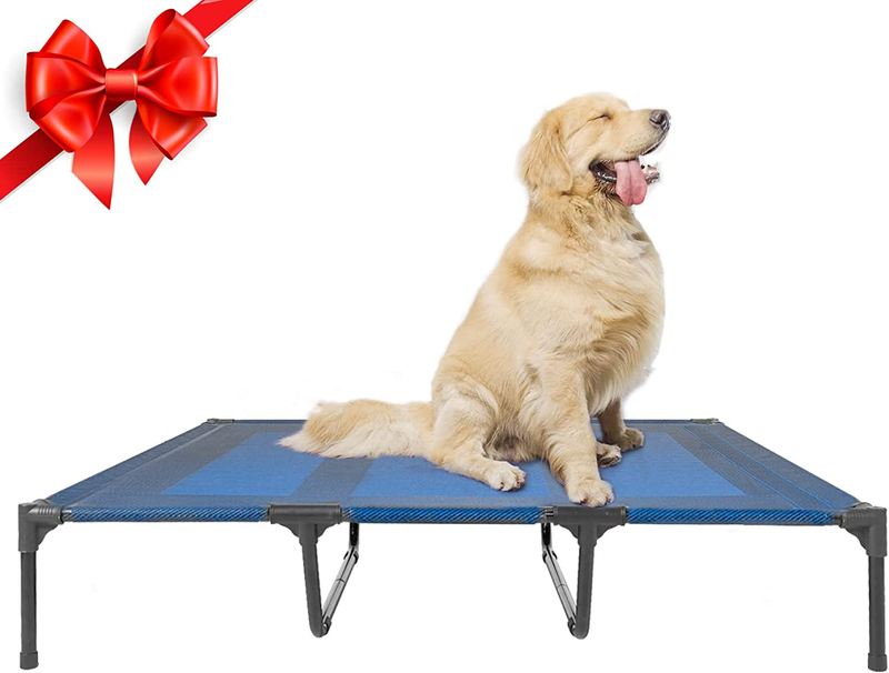 Suddus Elevated Dog Beds Waterproof Outdoor, Portable Raised Dog Bed, Dog Bed off the Floor, Dog Bed Easy Clean Indoor or Outdoor Use, Multiple Sizes… Animals & Pet Supplies > Pet Supplies > Dog Supplies > Dog Beds SUDDUS PET Navy Blue XL(48*36*9") 