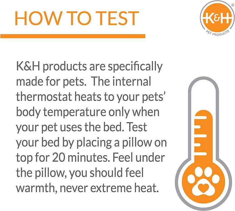 K&H Pet Products Heated Extreme Weather Outdoor Heated Kitty Pad Animals & Pet Supplies > Pet Supplies > Cat Supplies > Cat Beds K&H PET PRODUCTS   
