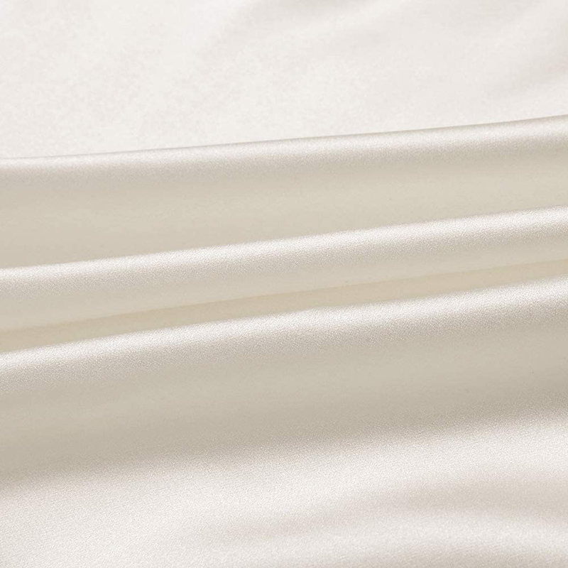 Raw White 100% Pure Silk Fabric Solid Color Charmeuse Fabrics by The Pre-Cut 2 Yards for Apparel Sewing Width 44 inch Arts & Entertainment > Hobbies & Creative Arts > Arts & Crafts > Crafting Patterns & Molds > Sewing Patterns TPOHH   