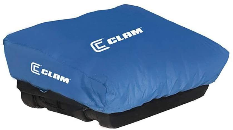 CLAM 9973 Pop up Protective Travel Cover Accessory for Kenai and Kenai Pro Model Ice Fishing Tent Fish Trap Shelter, Cover Only, Blue Sporting Goods > Outdoor Recreation > Camping & Hiking > Tent Accessories CLAM   
