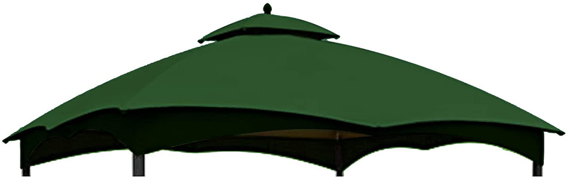 CoastShade Patio 10X12 Replacement Canopy Roof for Lowe's Allen Roth 10X12 Gazebo Backyard Double Top Gazebo