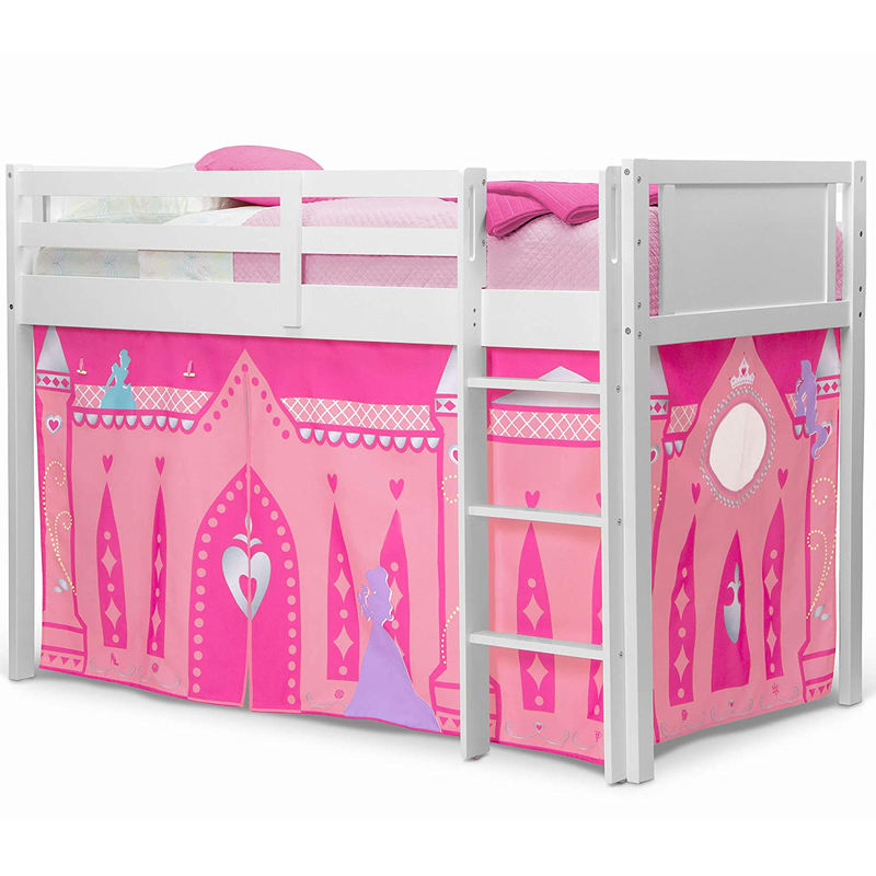 Delta Children Loft Bed Tent Curtain Set for Low Twin, Disney Princess Sporting Goods > Outdoor Recreation > Camping & Hiking > Tent Accessories Delta Children   