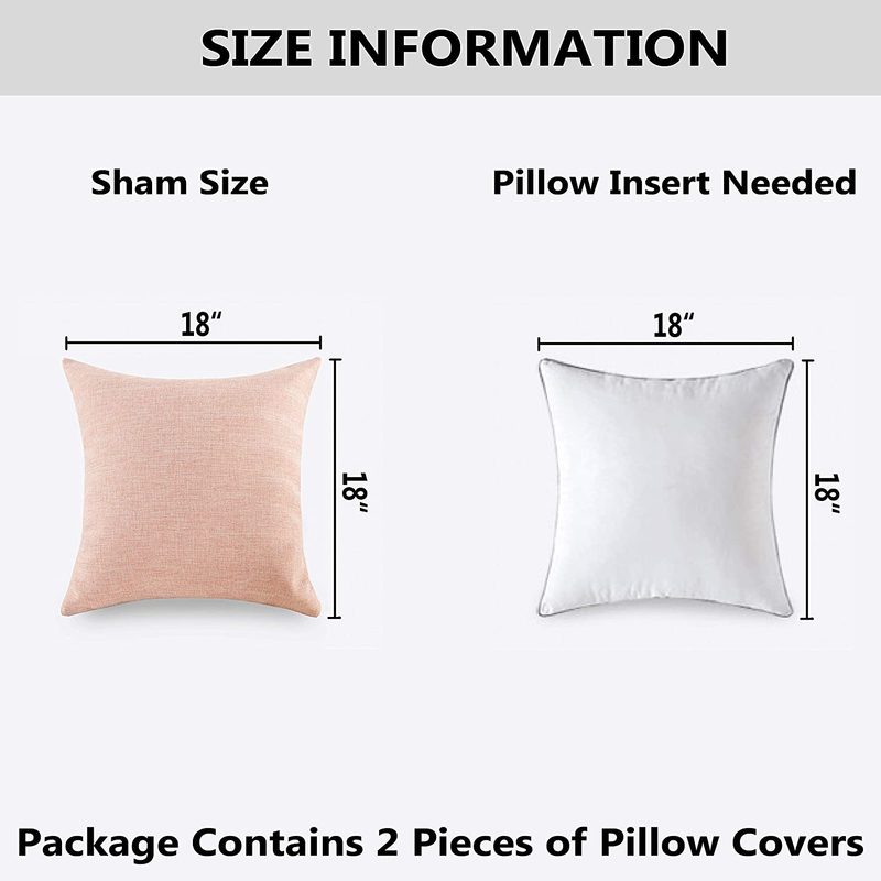 Home Brilliant Decorative Accent Pillow Covers Chenille Throw Pillows for Couch Bedroom Plush Winter Cushion Cover for Sofa, 2 Pack, 18X18 Inch (45Cm), Cream Mixed Black Home & Garden > Decor > Chair & Sofa Cushions Home Brilliant   