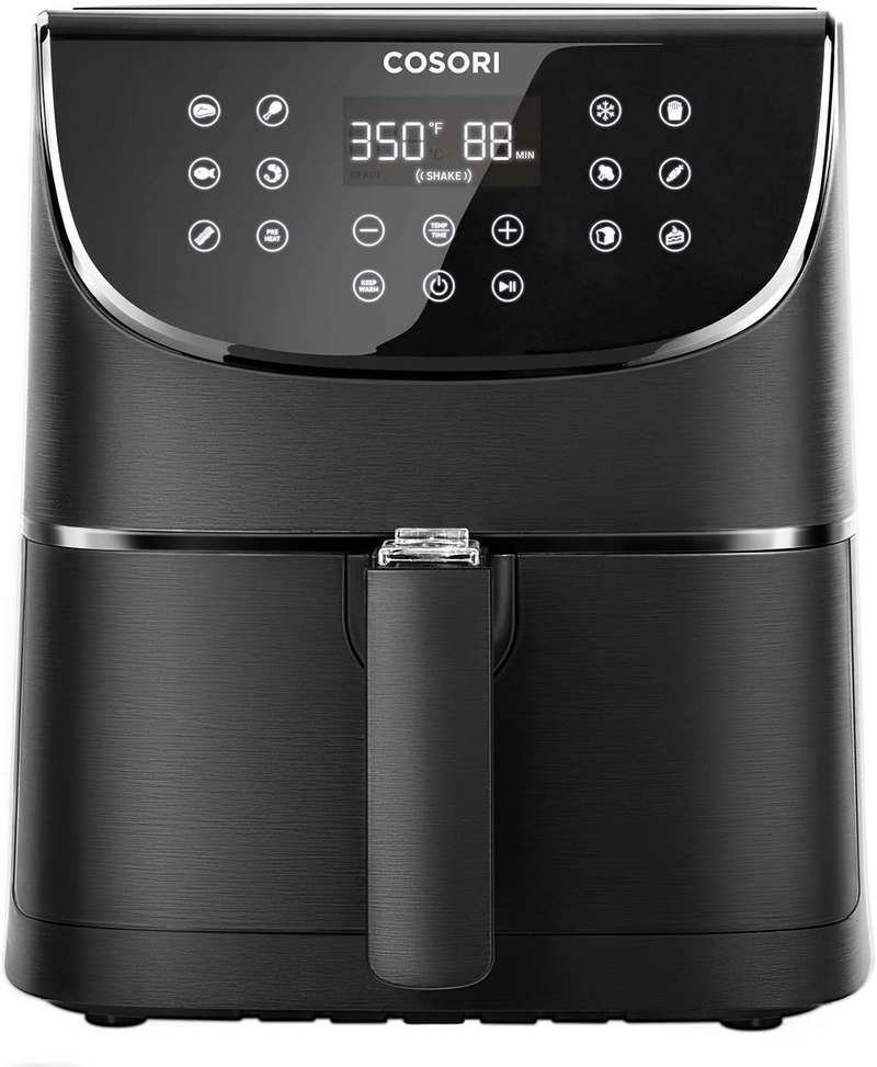 COSORI Smart WiFi Air Fryer(100 Recipes), 13 Cooking Functions, Keep Warm & Preheat & Shake Remind, Works with Alexa & Google Assistant, 5.8 QT, Black Home & Garden > Kitchen & Dining > Kitchen Tools & Utensils > Kitchen Knives COSORI Digital-Black Air Fryer 3.7 QT