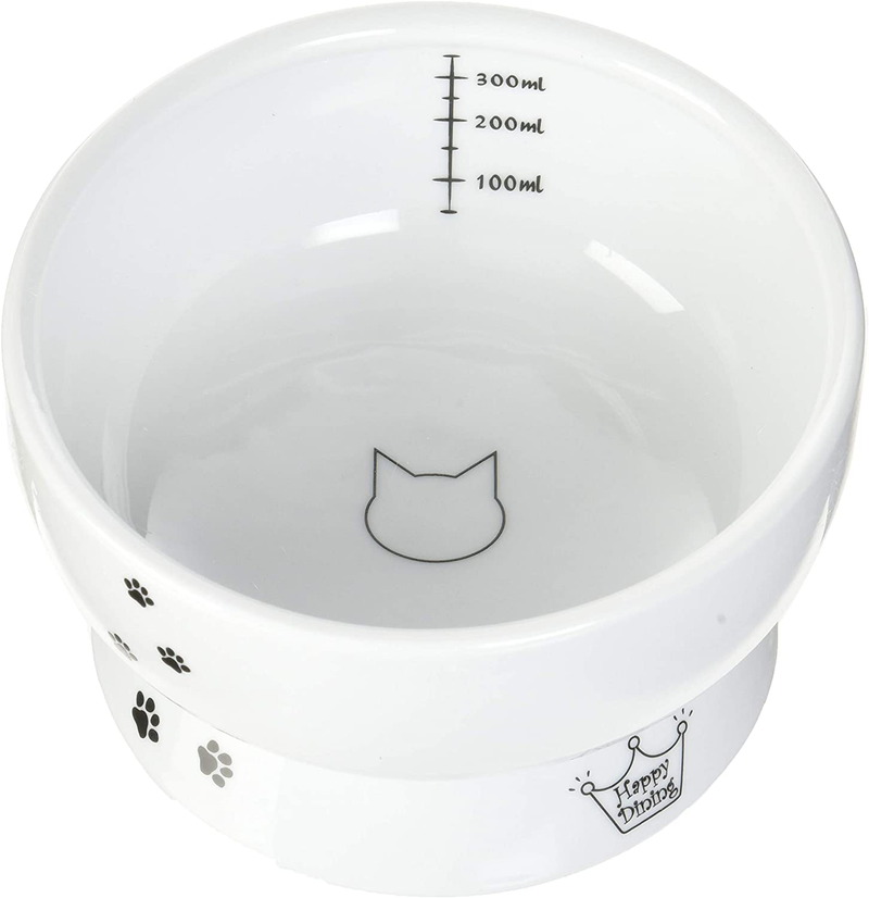 Necoichi Raised Stress Free Cat Water Bowl (Cat, Regular) Animals & Pet Supplies > Pet Supplies > Cat Supplies NECOICHI Cat Regular 
