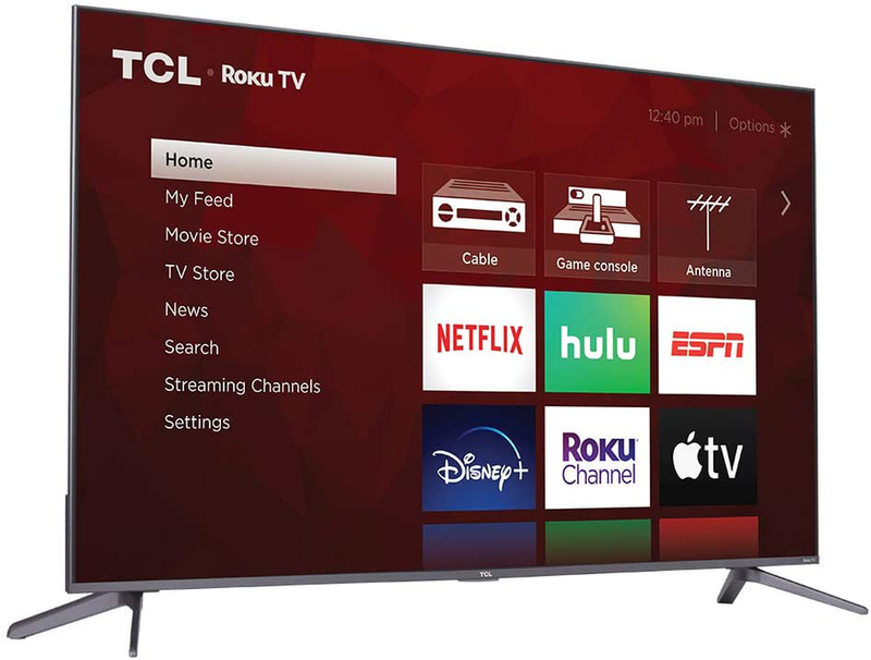 TCL 50-inch 5-Series 4K UHD Dolby Vision HDR QLED Roku Smart TV - 50S535, 2021 Model Electronics > Video > Televisions TCL   
