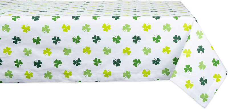 DII St. Patrick'S Day Collection Tabletop, Table Runner, 14X74", Shamrock Arts & Entertainment > Party & Celebration > Party Supplies DII Shamrock Shake Tablecloth, 60x84" 
