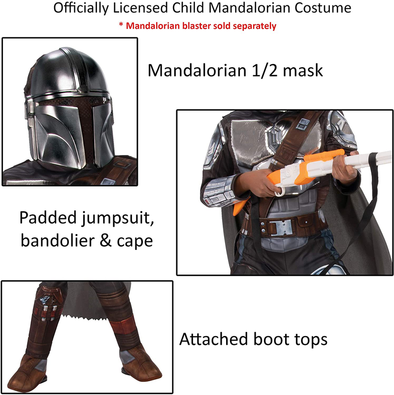 Rubie's Star Wars The Mandalorian Beskar Armor Children's Costume Apparel & Accessories > Costumes & Accessories > Costumes Rubie's   