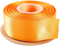 ITIsparkle 11/2" Inch Double Faced Satin Ribbon 25 Yards-Roll Set for Gift Wrapping Party Favor Hair Braids Hair Bow Baby Shower Decoration Floral Arrangement Craft Supplies, Vanilla Ribbon Arts & Entertainment > Hobbies & Creative Arts > Arts & Crafts > Art & Crafting Materials > Embellishments & Trims > Ribbons & Trim ITIsparkle Gold  