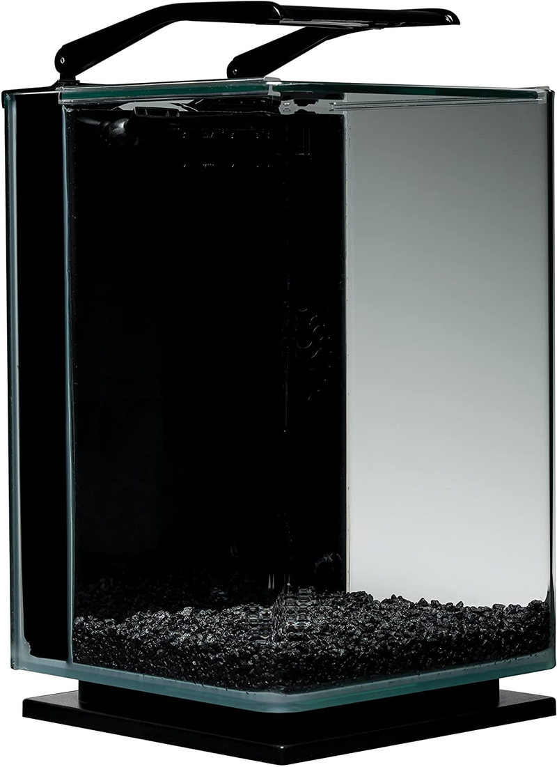 Marineland Portrait Glass LED aquarium Kit, 5 Gallons, Hidden Filtration