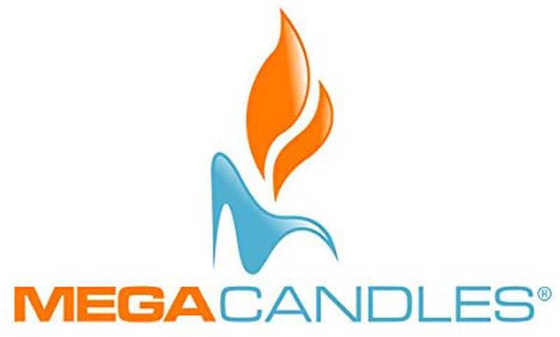Mega Candles - 5 pcs Ceramic Silver Pentacle Chime Ritual Spell Candle Holder - Black  Mega Candles   