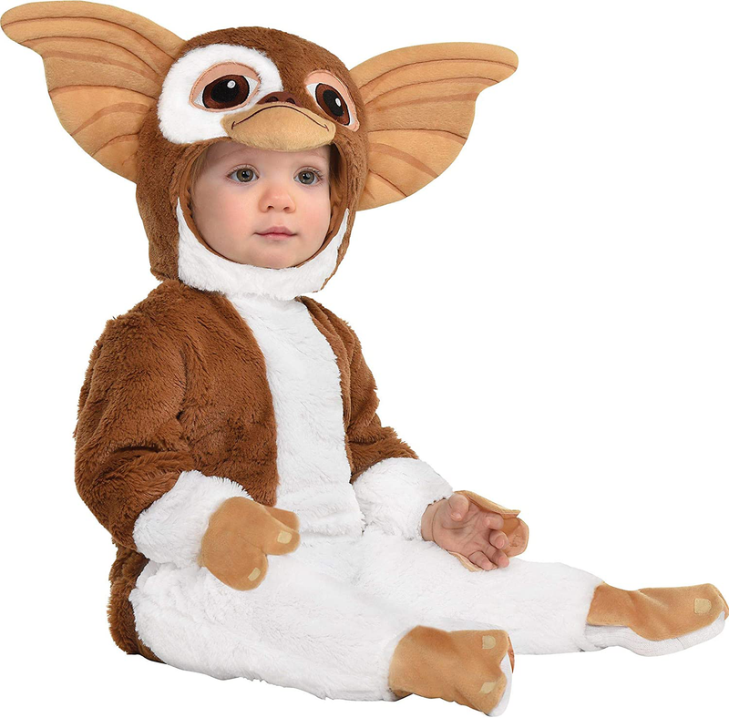 Party City Gizmo Halloween Costume for Babies, Gremlins Movie, Includes Jumpsuit and Headpiece Apparel & Accessories > Costumes & Accessories > Costumes Party City 12-24 Months  