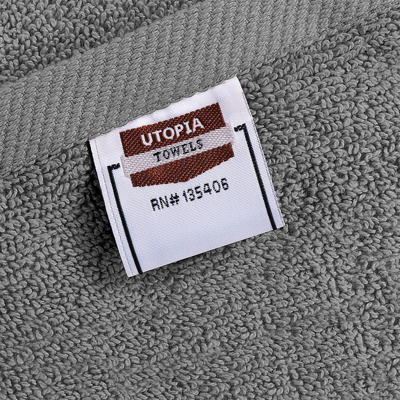 Utopia Towels Premium Grey Hand Towels - 100% Combed Ring Spun Cotton, Ultra Soft and Highly Absorbent, 600 GSM Extra Large Hand Towels 16 x 28 inches, Hotel & Spa Quality Hand Towels (6-Pack) Home & Garden > Linens & Bedding > Towels Utopia Towels   