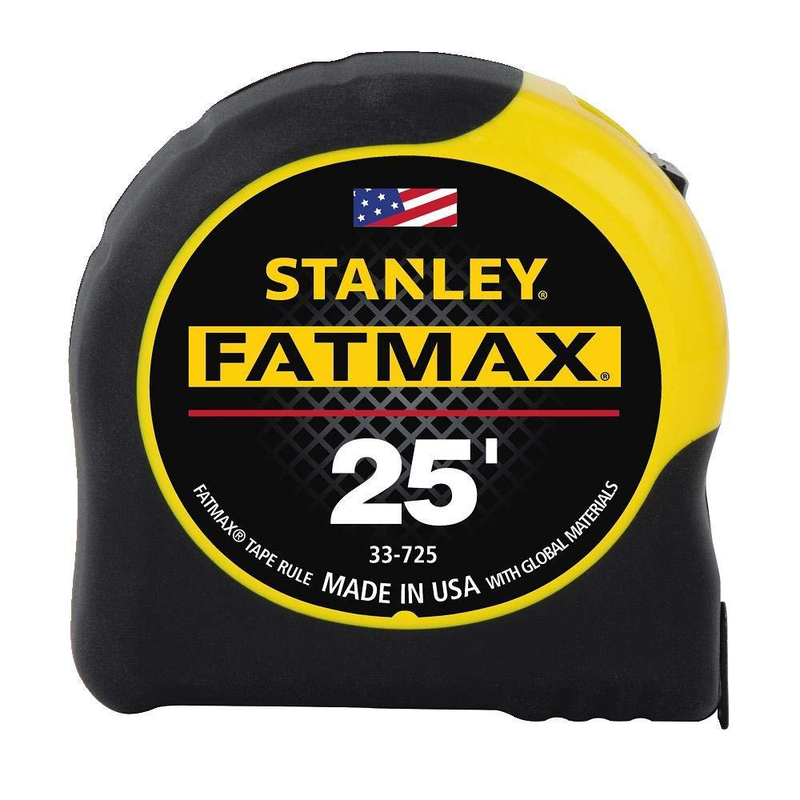 Stanley Tools 33-725 4 Pack 25ft. Fatmax Tape Rule, Yellow Hardware > Tools > Measuring Tools & Sensors Stanley Default Title  