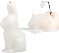 PyroPet Candles Hoppa Candle, White Home & Garden > Decor > Home Fragrance Accessories > Candle Holders PyroPet White Hoppa 
