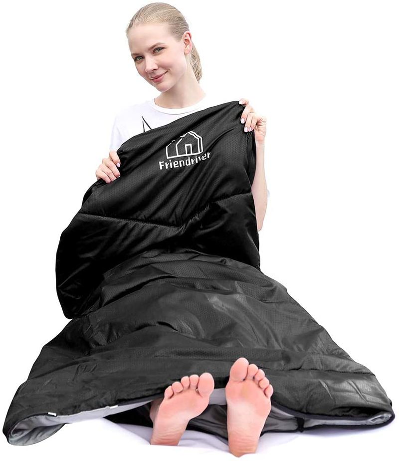 Friendriver XL Size Upgraded Version of Camping Sleeping Bag 4 Seasons Warm and Cool, Lighter Weight, Adults and Children Can Use Waterproof Camping Bag, Travel and Outdoor Activities Sporting Goods > Outdoor Recreation > Camping & Hiking > Sleeping BagsSporting Goods > Outdoor Recreation > Camping & Hiking > Sleeping Bags Friendriver   