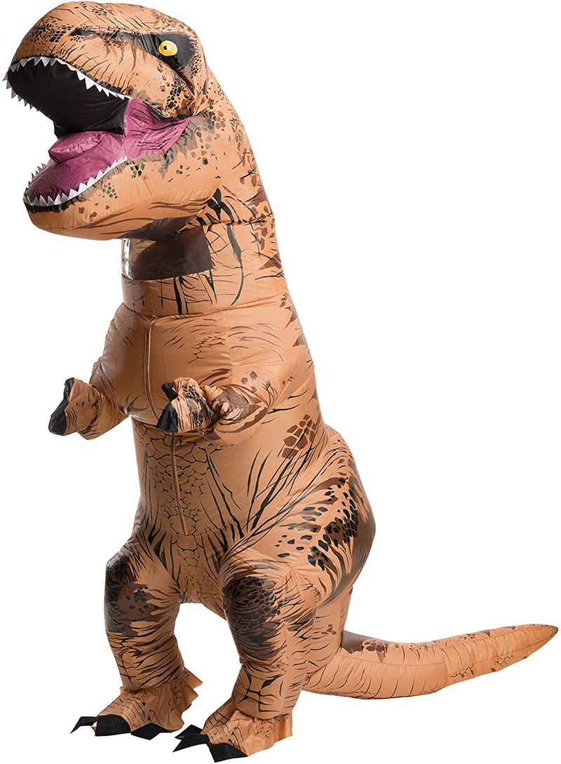 Rubies Adult The Original Inflatable Dinosaur Costume, T-Rex with Sound, Standard Apparel & Accessories > Costumes & Accessories > Costumes Rubie's Default Title  