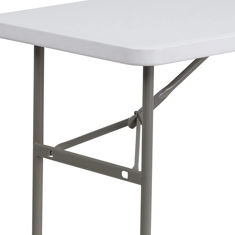 Flash Furniture 4-Foot Granite White Plastic Folding Table Sporting Goods > Outdoor Recreation > Camping & Hiking > Camp Furniture Flash Furniture   