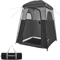 Kingcamp Oversize Outdoor Easy up Portable Dressing Changing Room Shower Privacy Shelter Tent Sporting Goods > Outdoor Recreation > Camping & Hiking > Portable Toilets & Showers KingCamp BLACK  
