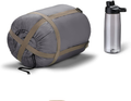 Sleeping Bags for Adults, Teens & Kids - Use for 3-4 Seasons, Warm & Cold Weather - Lightweight, Portable, Waterproof, Use for Backpacking, Hiking and Camping Sporting Goods > Outdoor Recreation > Camping & Hiking > Sleeping Bags Luffield Light Grey/Left Zip Single 