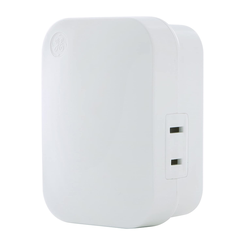 MY SELECTSMART Sensing GE Automatic Wireless Control, On/Off, 2/5 / 8 Hour Timer, 1 Outlet, 150 ft. Range Plug-in Receiver, Ideal for Lamps & Indoor Lighting, No Wiring Needed, 36237