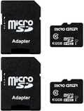 Micro Center 32GB Class 10 Micro SDHC Flash Memory Card with Adapter for Mobile Device Storage Phone, Tablet, Drone & Full HD Video Recording - 80MB/s UHS-I, C10, U1 (2 Pack) Electronics > Electronics Accessories > Memory > Flash Memory > Flash Memory Cards Inland 32GB - 2 pack  