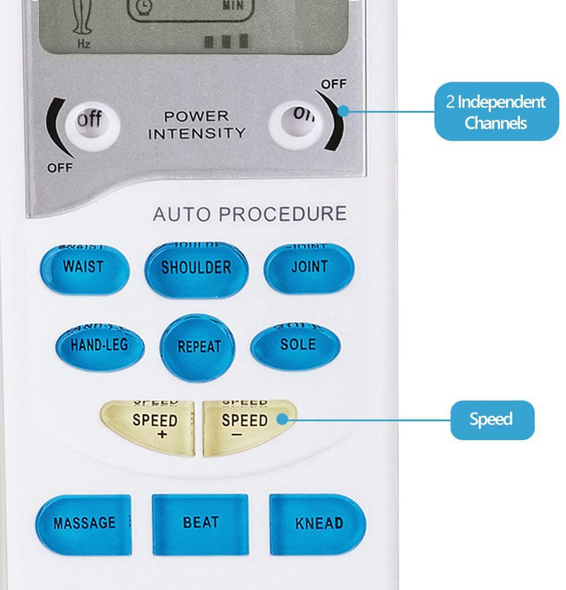 Easy@Home TENS Unit Muscle Stimulator - Electronic Pulse Massager, 510K Cleared, FSA Eligible OTC Home Use handheld Pain Relief therapy Device-Pain Management Machine Gift for Mom Dad - EHE009 Electronics > Electronics Accessories > Adapters Easy@Home   