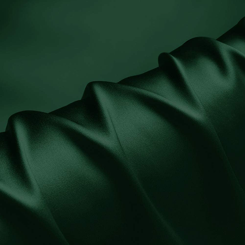 Silver Grey 100% Pure Silk Fabric Solid Color Charmeuse Fabrics by The Pre-Cut 2 Yards for Sewing Apparel Width 44 inch Arts & Entertainment > Hobbies & Creative Arts > Arts & Crafts > Crafting Patterns & Molds > Sewing Patterns TPOHH Dark Green Pre-Cut 1 Yard 