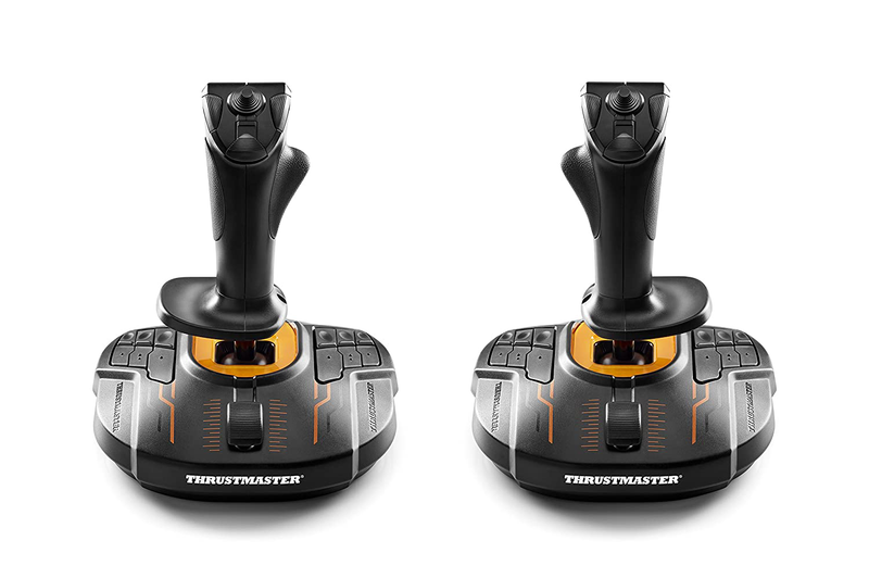 Thrustmaster T.16000M FCS Space Sim Duo (Windows) Electronics > Electronics Accessories > Computer Components > Input Devices > Game Controllers > Joystick Controllers THRUSTMASTER Black Thrustmaster T16000M FCS Space Sim Duo 