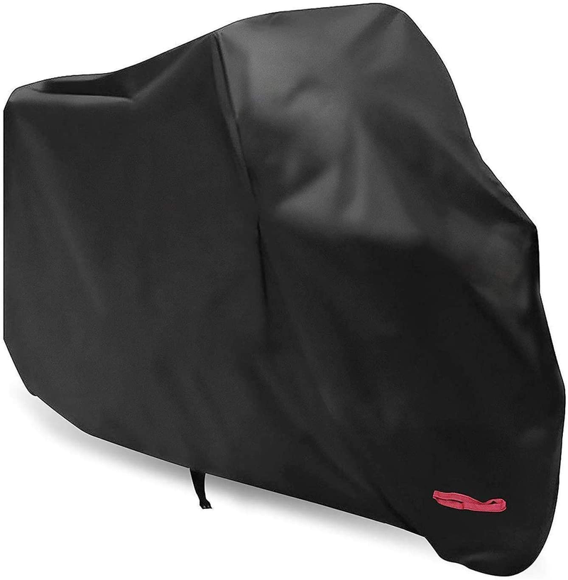 Motorcycle Cover,WDLHQC 210D Waterproof Motorcycle Cover All Weather Outdoor Protection,Oxford Durable & Tear Proof,Precision Fit for Length 87 inch Vehicles & Parts > Vehicle Parts & Accessories > Vehicle Maintenance, Care & Decor > Vehicle Covers > Vehicle Storage Covers > Motorcycle Storage Covers WDLHQC XXXL/116IN  