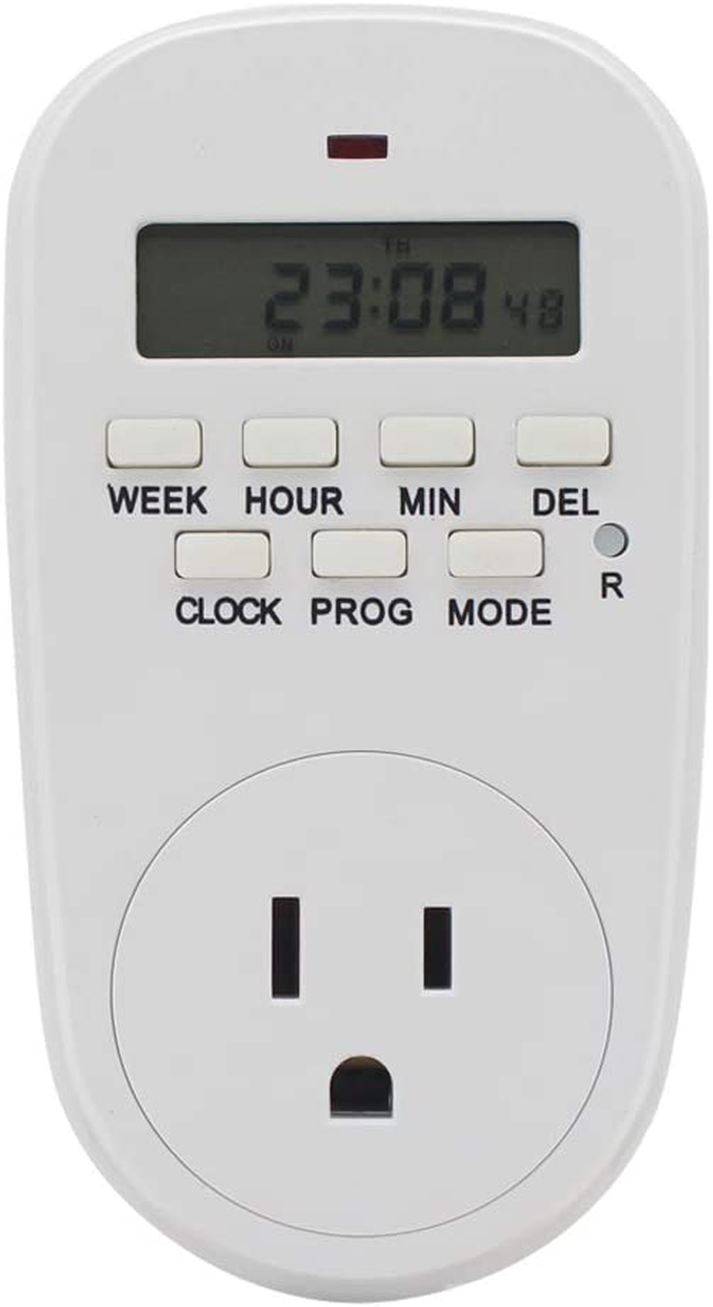 Manhua Plug In Timer Switch For USA Market Digital Timer Programmable Timer Home & Garden > Lighting Accessories > Lighting Timers MANHUA Default Title  