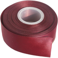 ITIsparkle 11/2" Inch Double Faced Satin Ribbon 25 Yards-Roll Set for Gift Wrapping Party Favor Hair Braids Hair Bow Baby Shower Decoration Floral Arrangement Craft Supplies, Vanilla Ribbon Arts & Entertainment > Hobbies & Creative Arts > Arts & Crafts > Art & Crafting Materials > Embellishments & Trims > Ribbons & Trim ITIsparkle Burgundy  