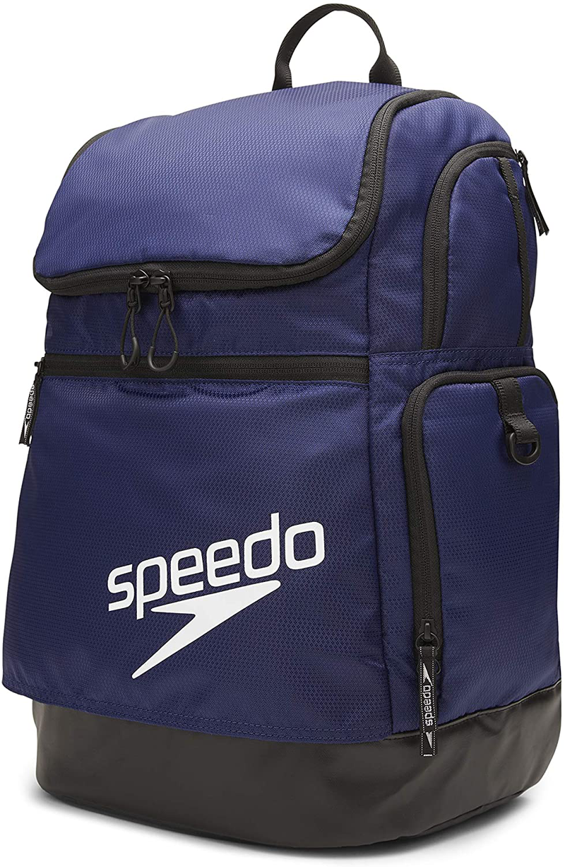 Speedo Large Teamster Backpack 35-Liter, Bright Marigold/Black, One Size Sporting Goods > Outdoor Recreation > Boating & Water Sports > Swimming Speedo Speedo Navy 2.0 One Size 