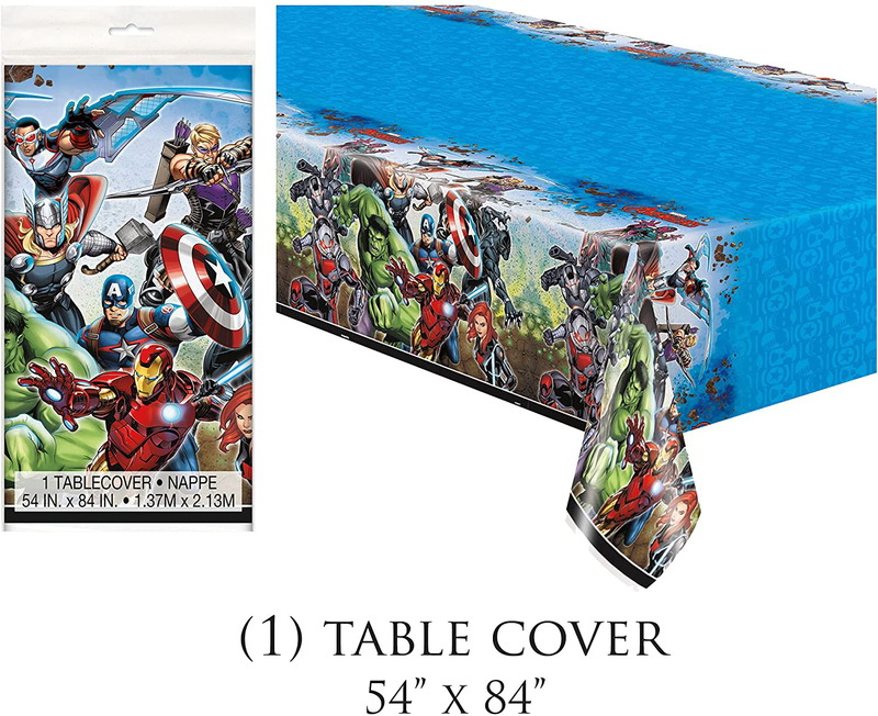 Marvel Avengers Party Supplies and Decorations for Superhero Birthday Party, Serves 16 Guests, Perfect for Girls and Boys, Easy Setup and Takedown with Plates, Napkins and Cups Home & Garden > Decor > Seasonal & Holiday Decorations& Garden > Decor > Seasonal & Holiday Decorations Unique   