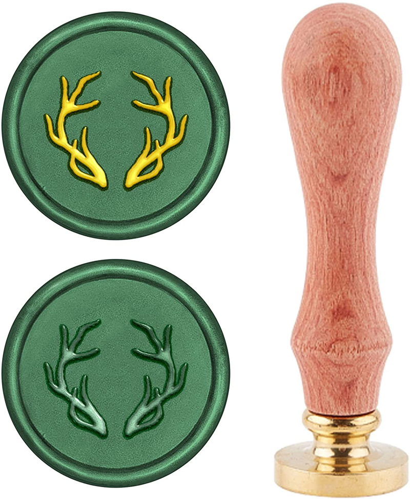CRASPIRE Wax Seal Stamp Duck Animal Wax Sealing Stamps Retro Wood Stamp Removable Brass Head 25mm for Wedding Envelopes Invitations Embellishment Bottle Decoration Gift Packing Home & Garden > Decor > Seasonal & Holiday Decorations& Garden > Decor > Seasonal & Holiday Decorations CRASPIRE Antler  