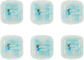 Every Cares Silicone Swimming Earplugs, 6 Pairs, Comfortable, Waterproof, Ear Plugs Swimming Showering Case Sporting Goods > Outdoor Recreation > Boating & Water Sports > Swimming Every Cares Ligth Bule  