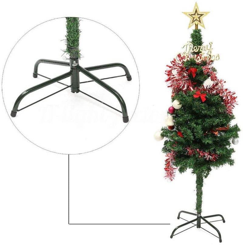 Maylai Christmas Tree Stand for 3 to 8-Foot Trees Great Artificial Christmas Tree Stand (24 inch)