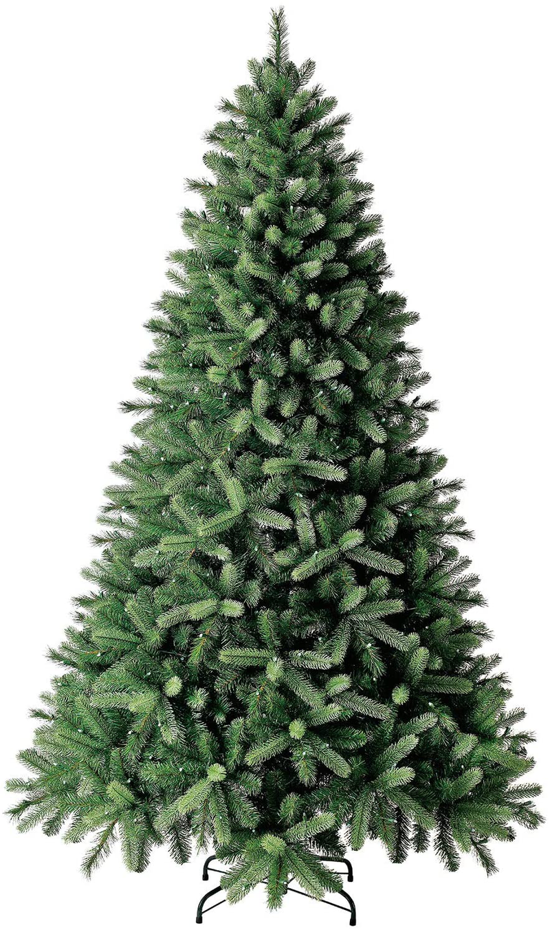 Evergreen Classics 7.5 ft Color Blast Pre-Lit Washington Spruce Quick Set Artificial Christmas Tree, Remote-Controlled Multicolor Lights Home & Garden > Decor > Seasonal & Holiday Decorations > Christmas Tree Stands Evergreen classics   