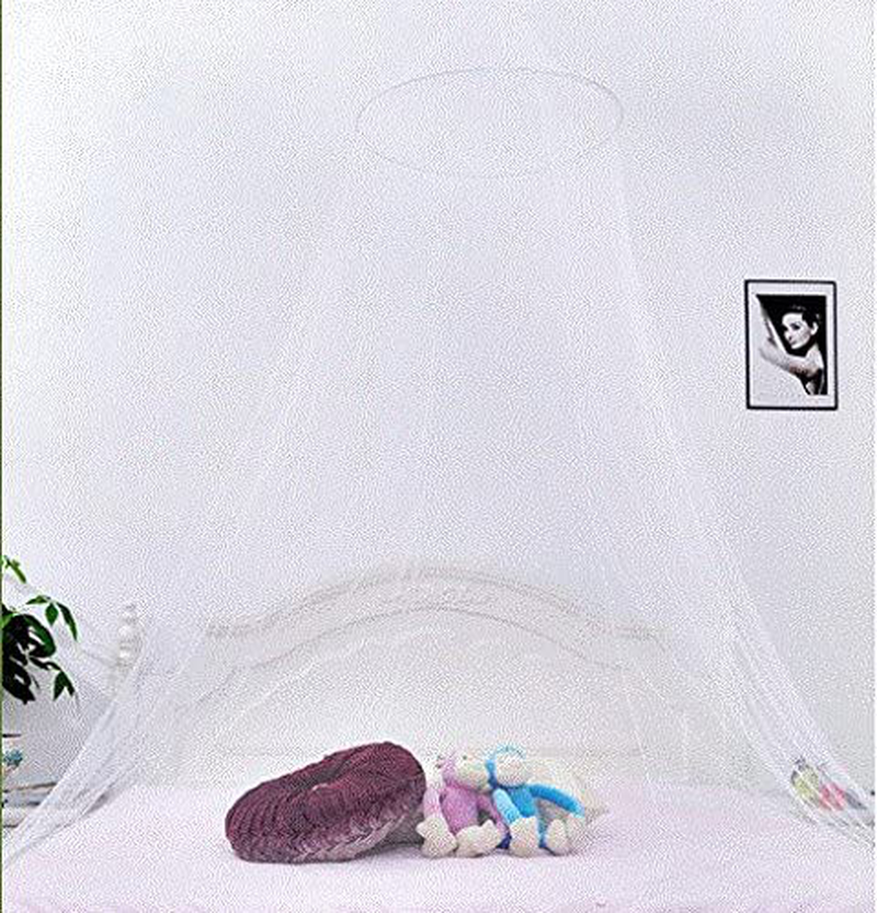 GOLF, White Jumbo Mosquito Net for Bed, Queen Size, 1