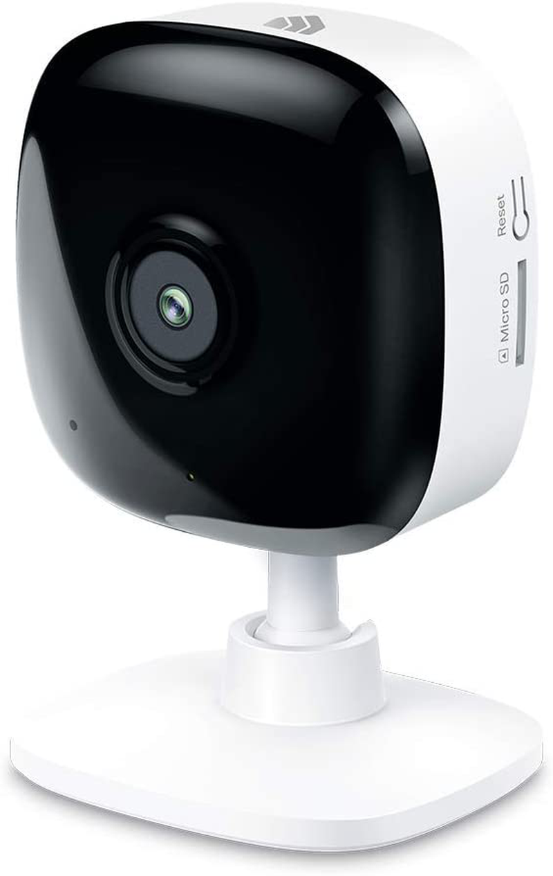Kasa Indoor Smart Home Camera by TP-Link, 1080p HD Security Camera wireless 2.4GHz with Night Vision, Motion Detection for Baby Monitor, Cloud & SD Card Storage, Works with Alexa & Google Home (EC60) Cameras & Optics > Cameras > Surveillance Cameras TP-Link New version w/SD Slot  