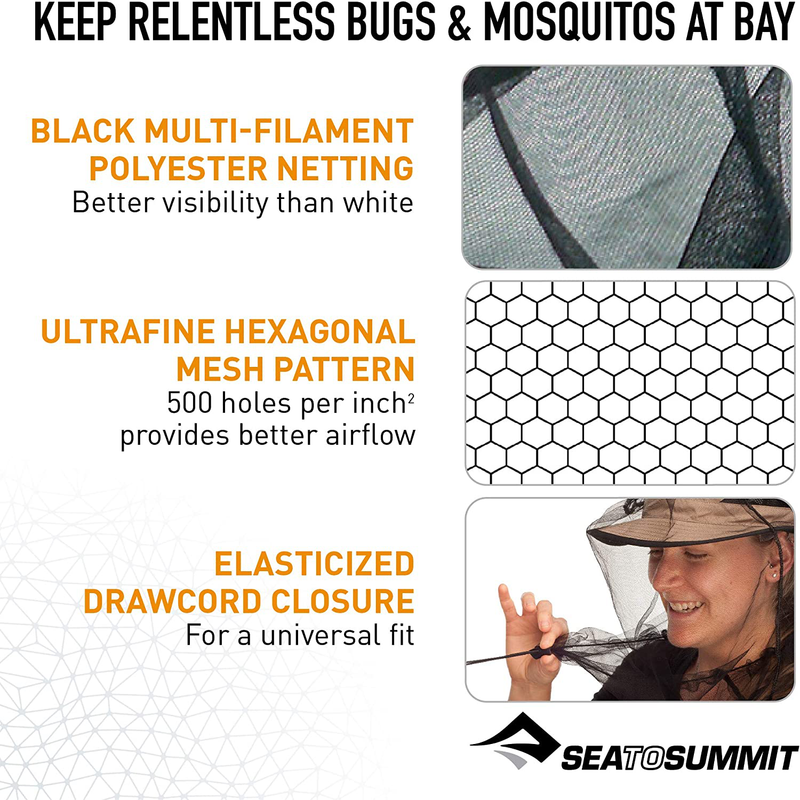 Sea to Summit Mosquito Head Net Sporting Goods > Outdoor Recreation > Camping & Hiking > Mosquito Nets & Insect Screens Sea to Summit   