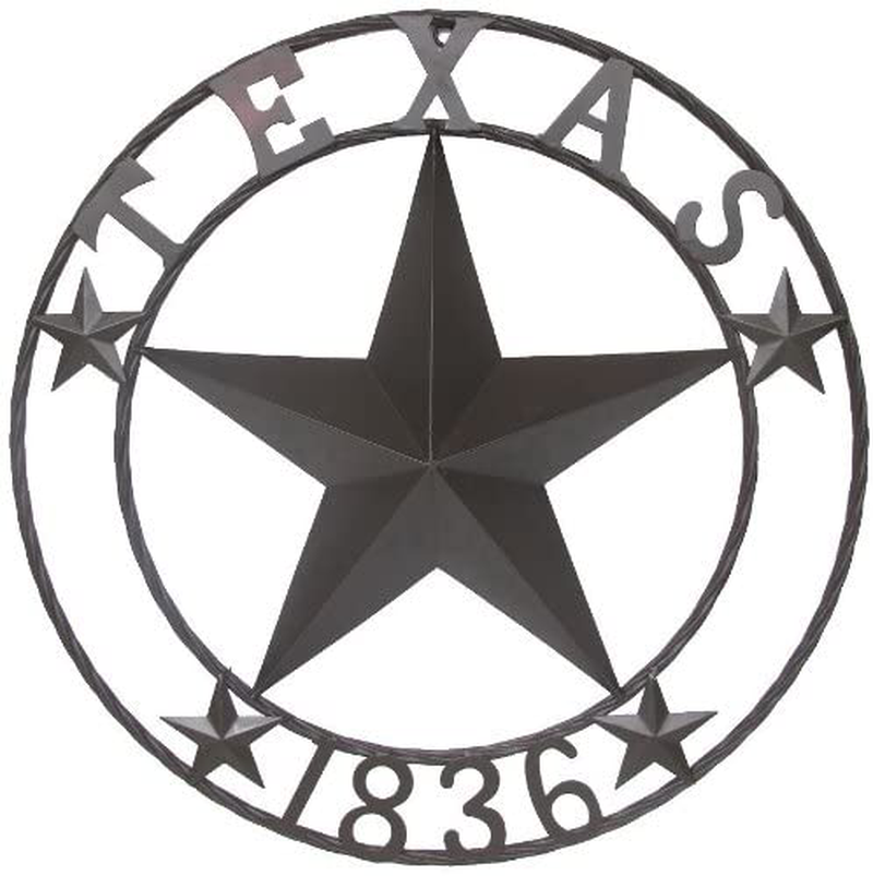 LL Home Texas 1836 Metal Star Home & Garden > Decor > Artwork > Sculptures & Statues LL Home Default Title  