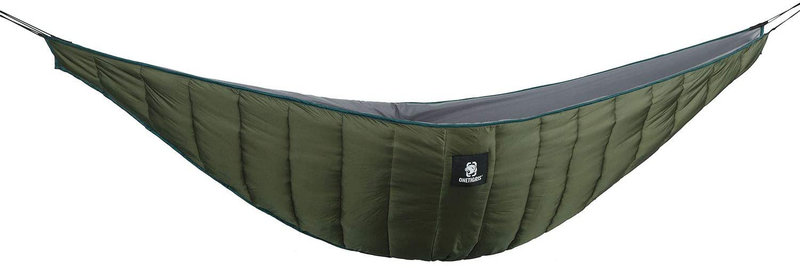 OneTigris Night Protector Ultralight Hammock Underquilt, Full Length Camping Quilt for Hammocks Warm 3 - 4 Seasons, Weighs only 28oz, Great for Camping Hiking Backpacking Traveling Beach Home & Garden > Lawn & Garden > Outdoor Living > Hammocks OneTigris Od Green  