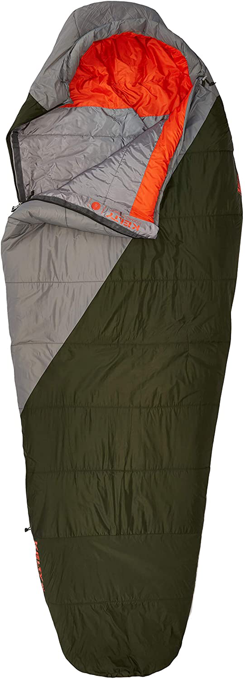 Kelty Cosmic Synthetic Fill 40 Degree Backpacking Sleeping Bag, Long – Compression Straps, Stuff Sack Included Sporting Goods > Outdoor Recreation > Camping & Hiking > Sleeping BagsSporting Goods > Outdoor Recreation > Camping & Hiking > Sleeping Bags Kelty Green Regular 