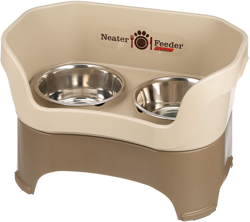 Neater Pet Brands - Neater Feeder Deluxe Dog and Cat Variations and Colors Animals & Pet Supplies > Pet Supplies > Dog Supplies Neater Pet Brands Cappuccino Large 