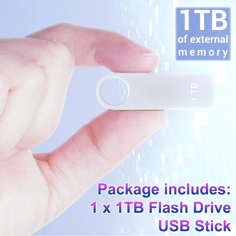 SCORDERS USB Flash Drive (1 TB) High-Speed Data Storage Thumb Stick | Store Movies, Pictures, Documents | PC, Smartphone, Mac Support Electronics > Electronics Accessories > Computer Components > Storage Devices > USB Flash Drives SCORDERS   