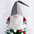 D-FantiX Gnome Christmas Tree Topper, 25 Inch Large Swedish Tomte Gnome Christmas Ornaments Santa Gnomes Plush Scandinavian Christmas Decorations Holiday Home Décor Red… Home & Garden > Decor > Seasonal & Holiday Decorations& Garden > Decor > Seasonal & Holiday Decorations D-FantiX Gray  