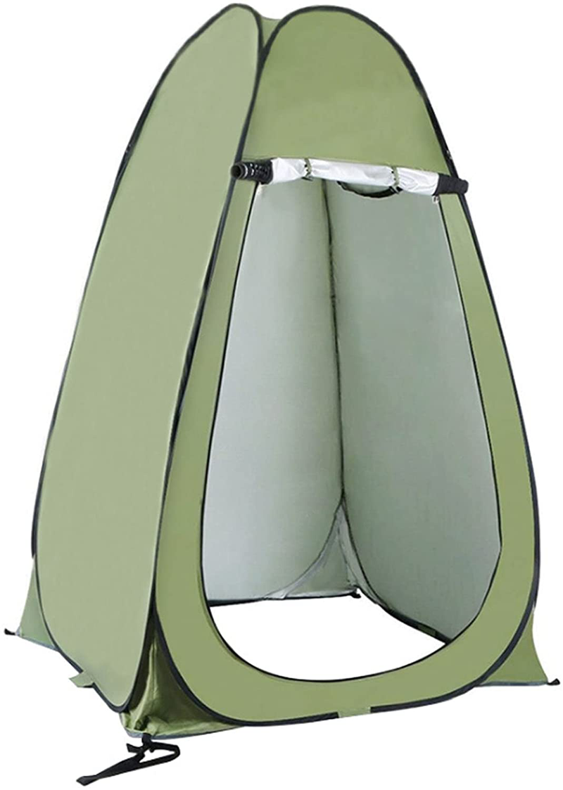 Portable Pop-Up Privacy Tent Is Suitable for Outdoor Shower, Dressing Room, Sunshade and Camping Toilet Sporting Goods > Outdoor Recreation > Camping & Hiking > Portable Toilets & Showers Timilge Green  