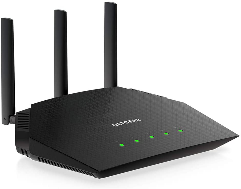 NETGEAR 4-Stream WiFi 6 Router (R6700AX) – AX1800 Wireless Speed (Up to 1.8 Gbps) | 1,500 sq. ft. Coverage Electronics > Networking > Bridges & Routers > Wireless Routers NETGEAR AX WiFi 6  